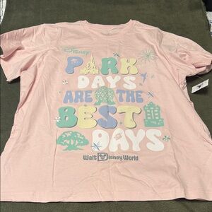 Disney Pink T-Shirt - Park Days Graphic